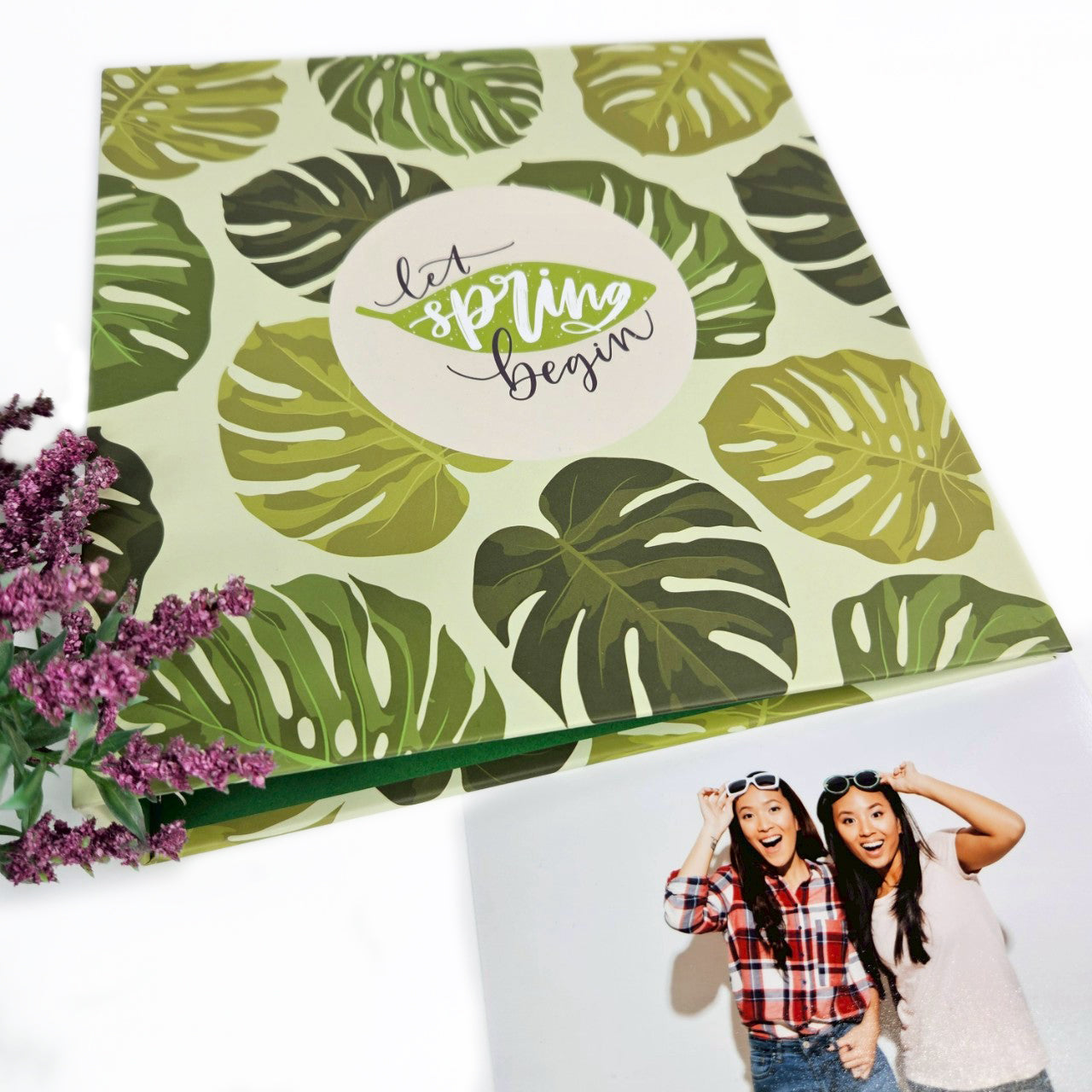 ปกอัลบั้มลาย Monstera