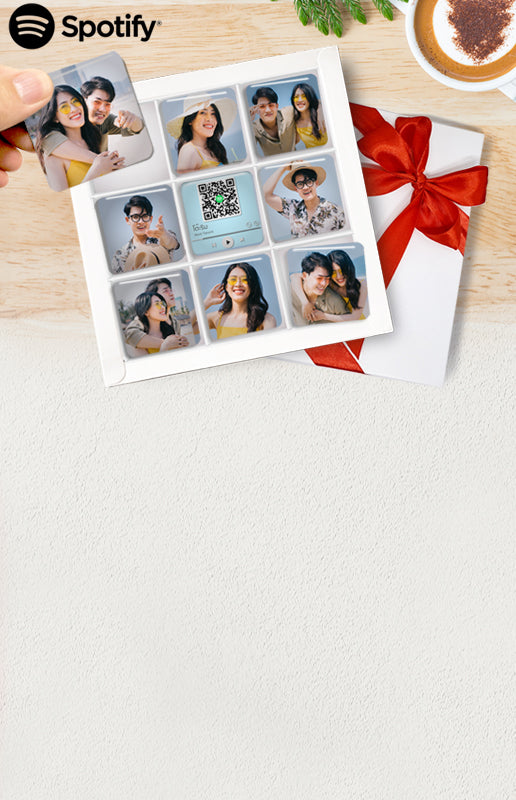 Magnet เซ็ท 9 ชิ้น ในกล่องของขวัญผูกริบบิ้น