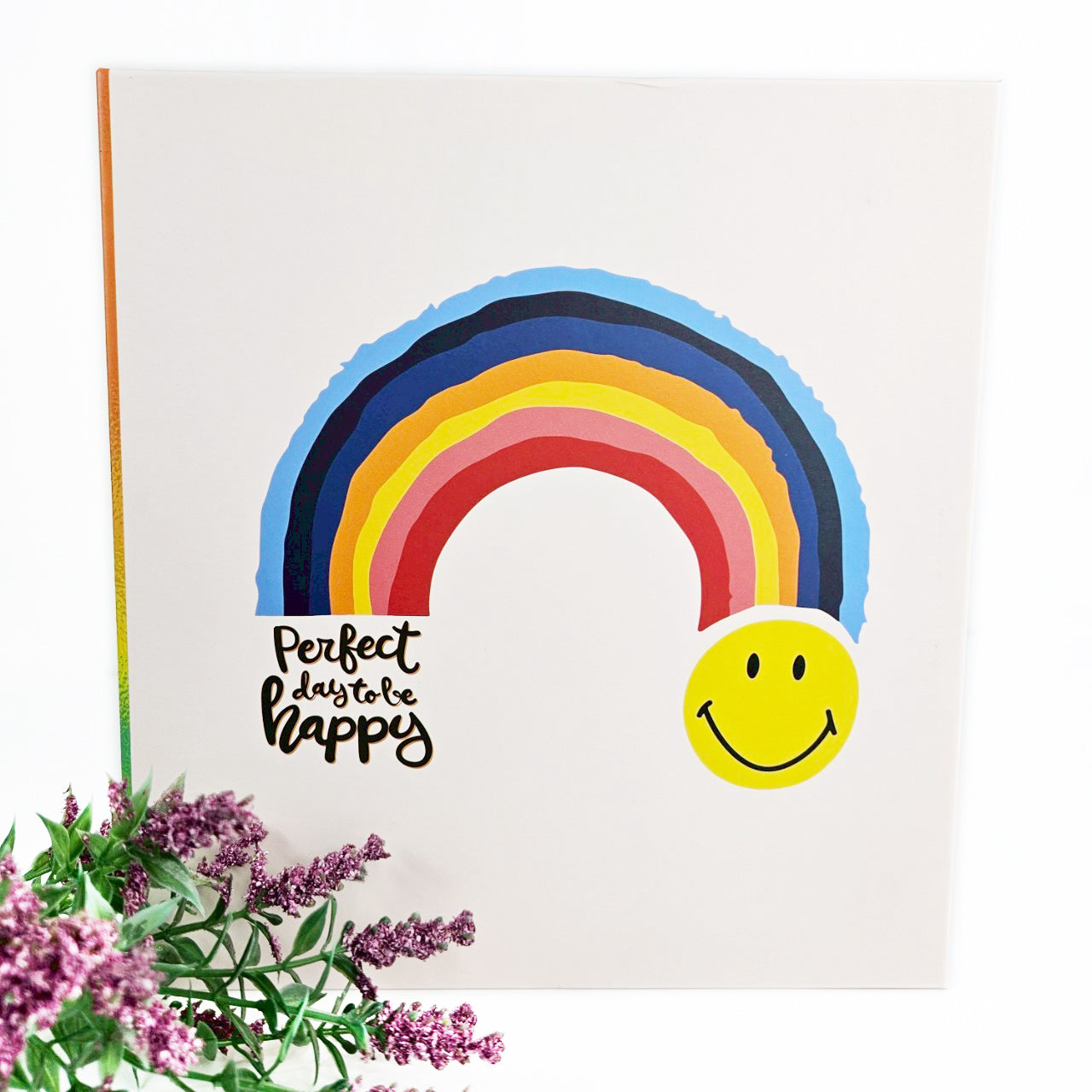 ปกอัลบั้มลาย Smiley Rainbow