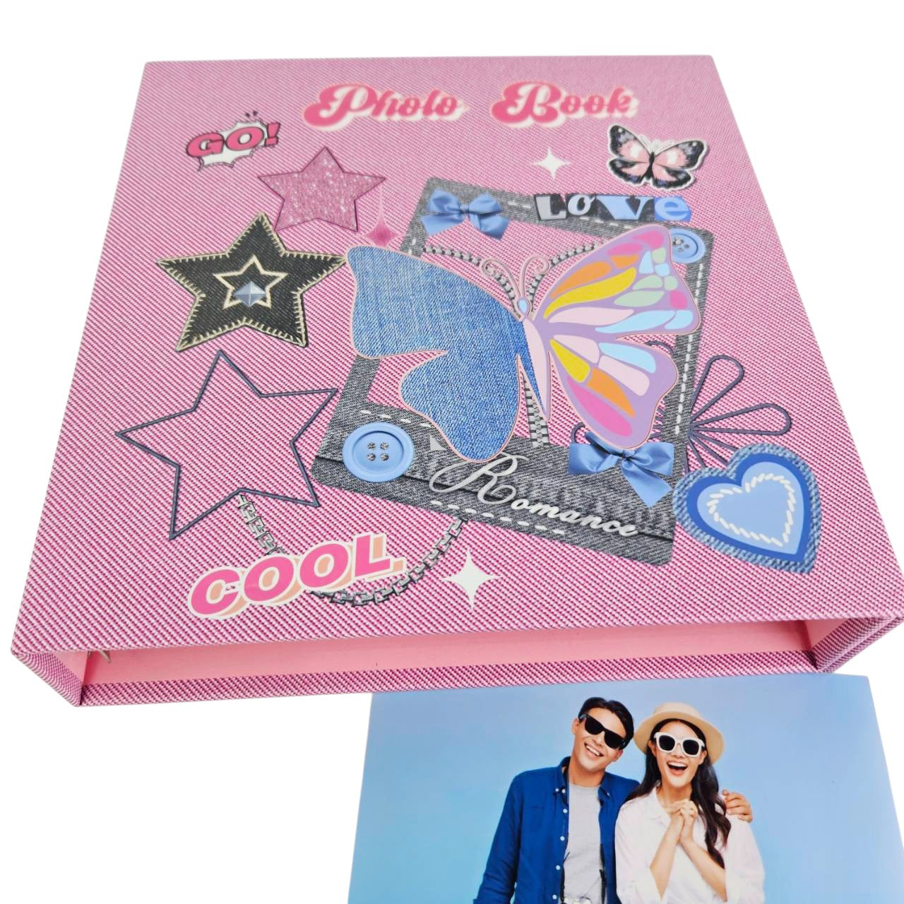 ปกอัลบั้มแบบกล่องลาย POP PINK