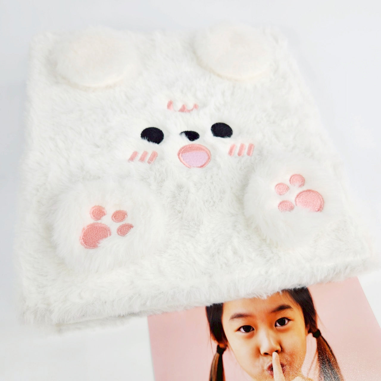 ปกอัลบั้มผ้าขนลาย CUTE ANIMAL 2