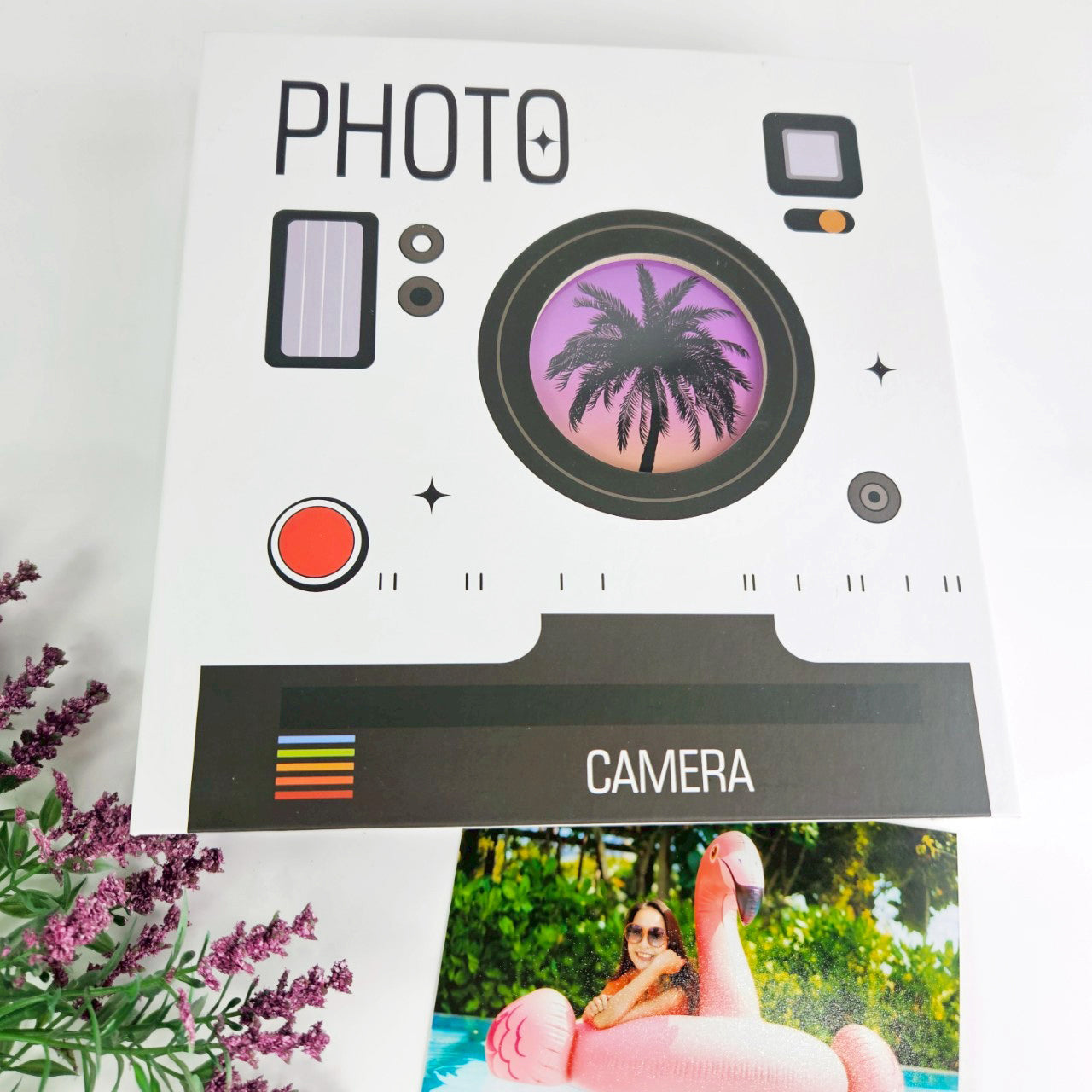ปกอัลบั้มแบบกล่องลาย Photo Camera