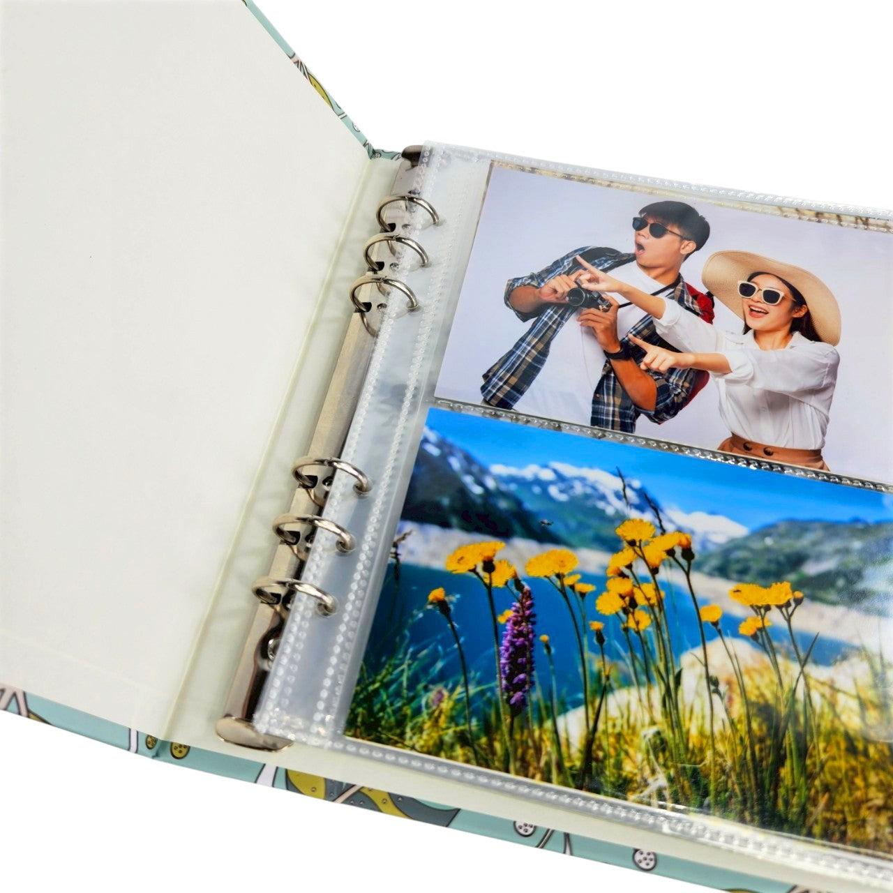 ปกอัลบั้มลาย Flower & Leaf