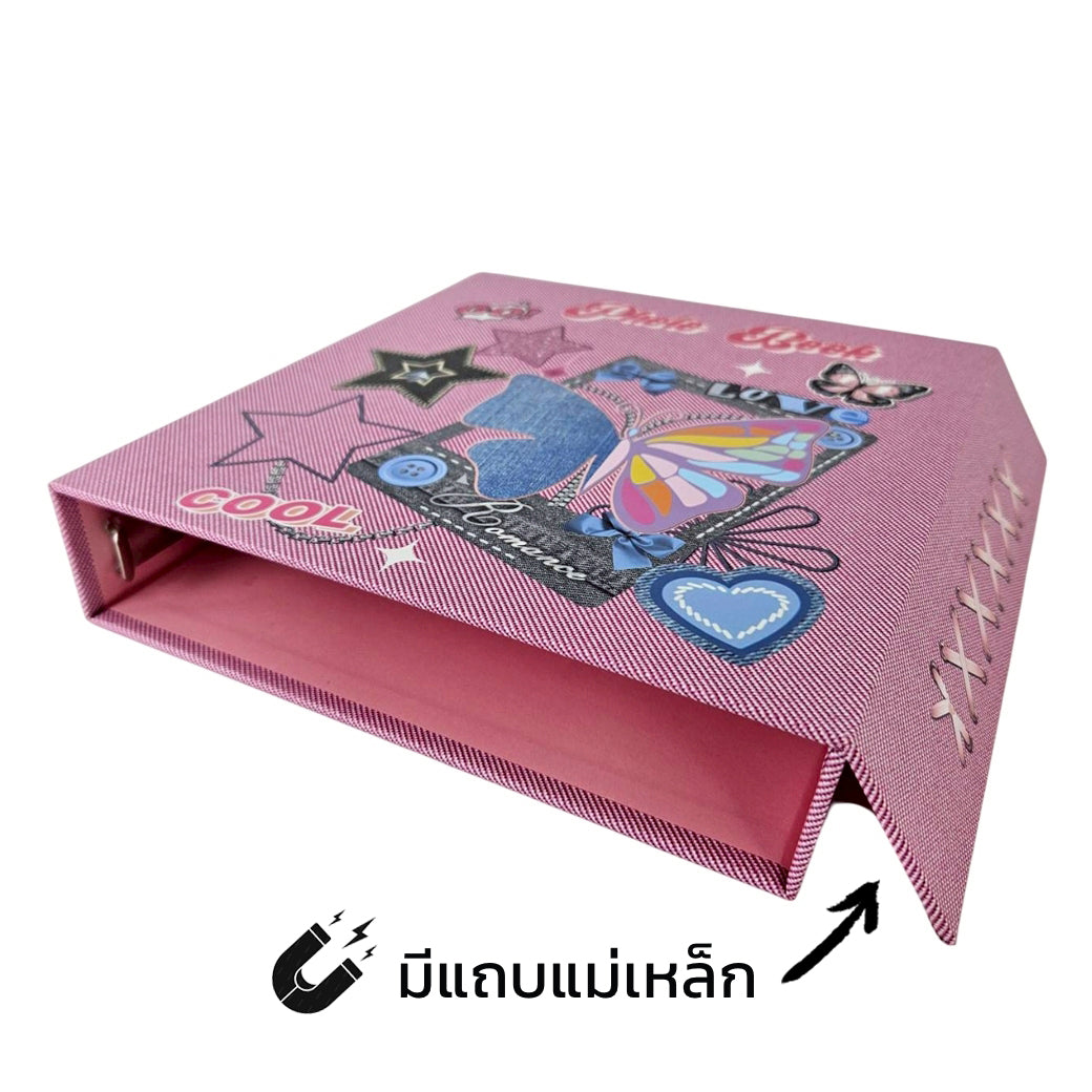 ปกอัลบั้มแบบกล่องลาย POP PINK