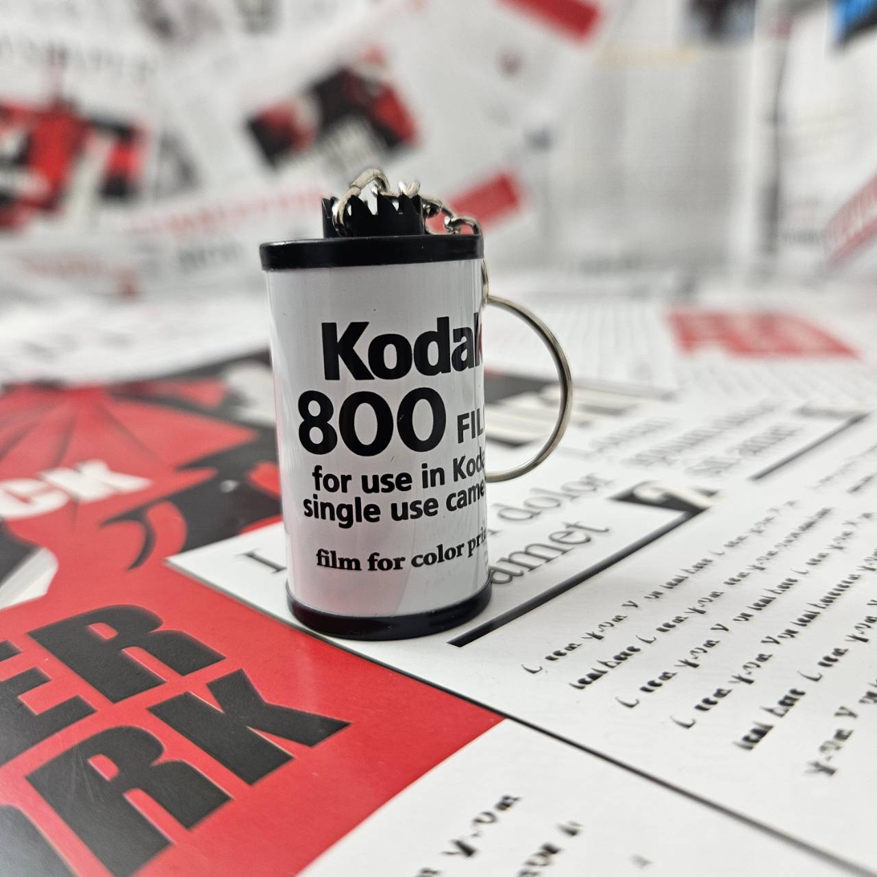 พวงกุญแจกลักฟิล์ม Kodak 800