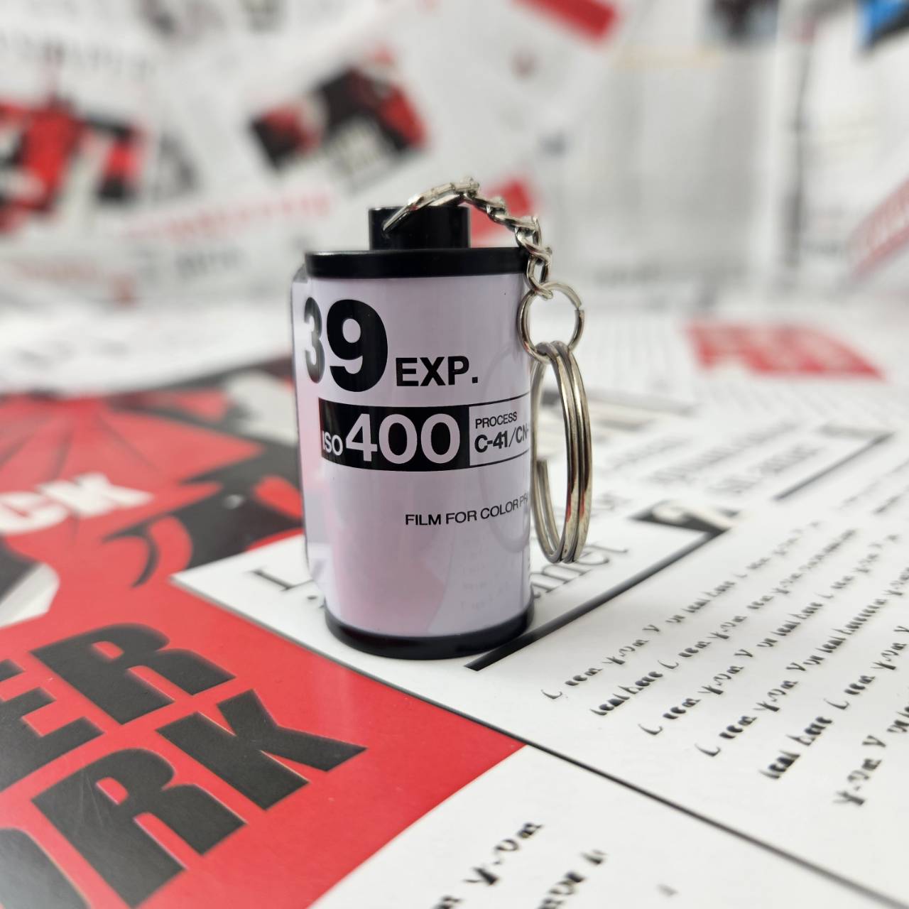 พวงกุญแจกลักฟิล์ม 39 EXP.  ISO400