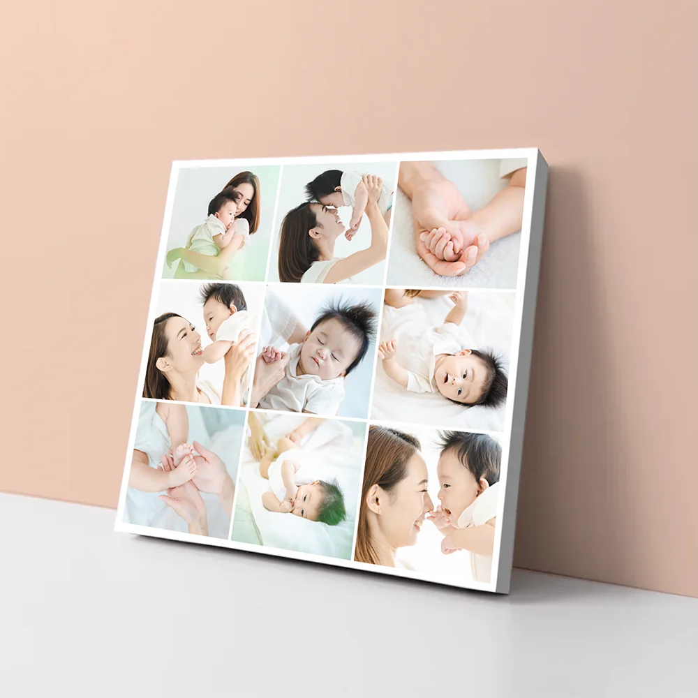 กรอบลอยจตุรัส แบบ 9 รูป