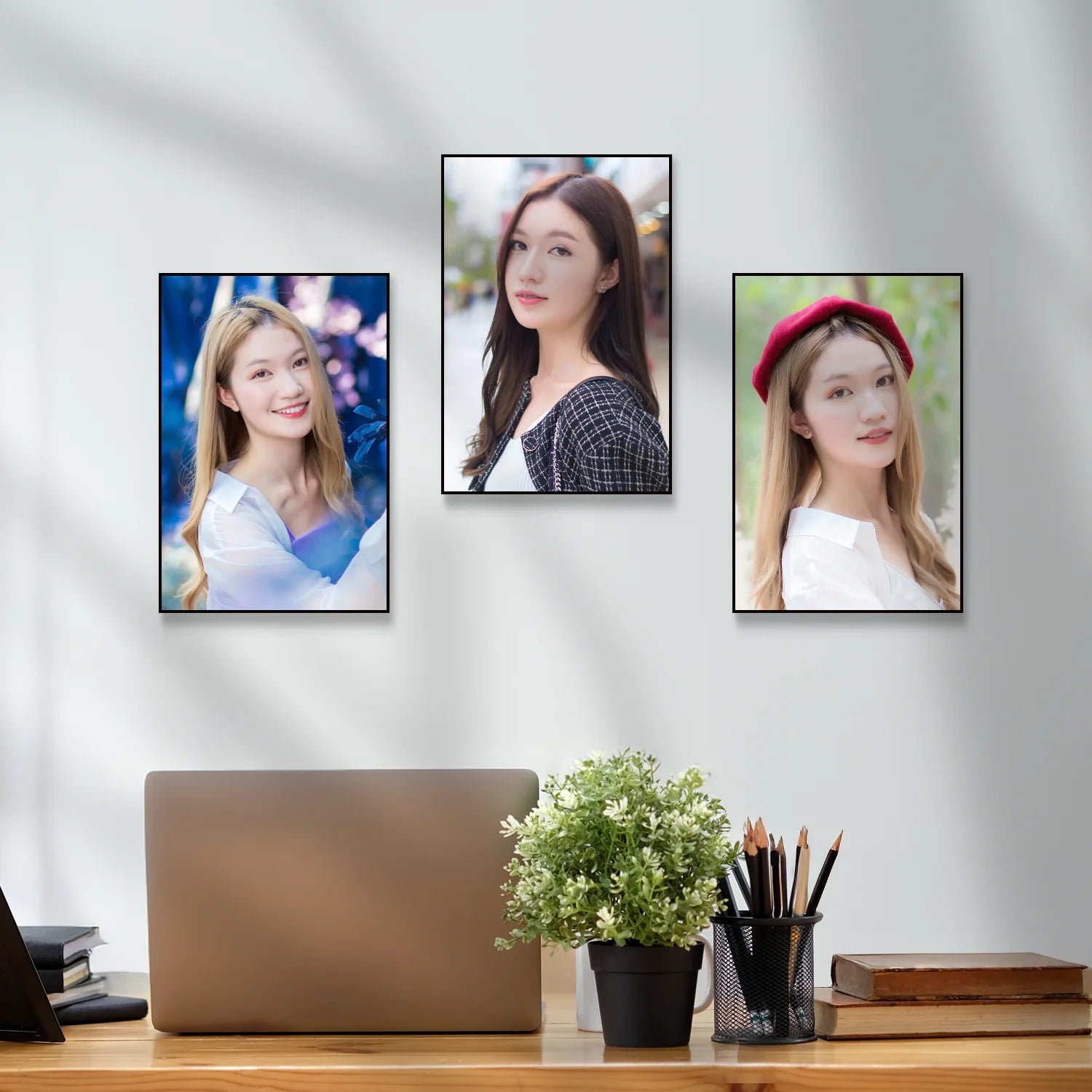 กรอบลอย 12x18 นิ้ว เซต 3 ชิ้น (แนวตั้ง)