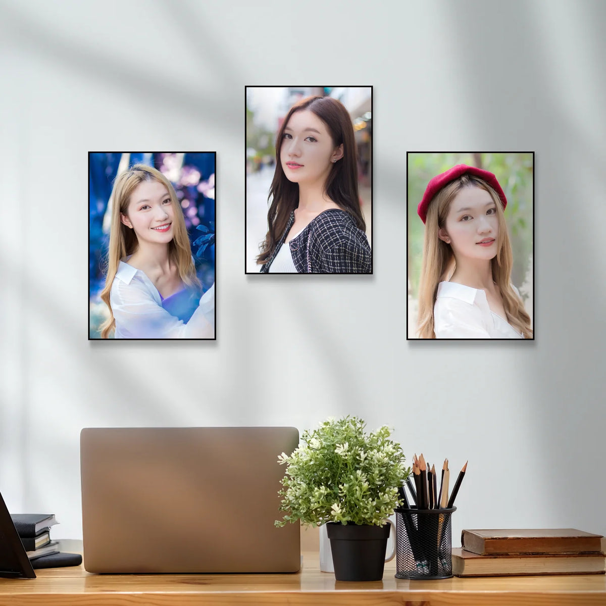 กรอบลอย 12x18 นิ้ว เซต 3 ชิ้น (แนวตั้ง)