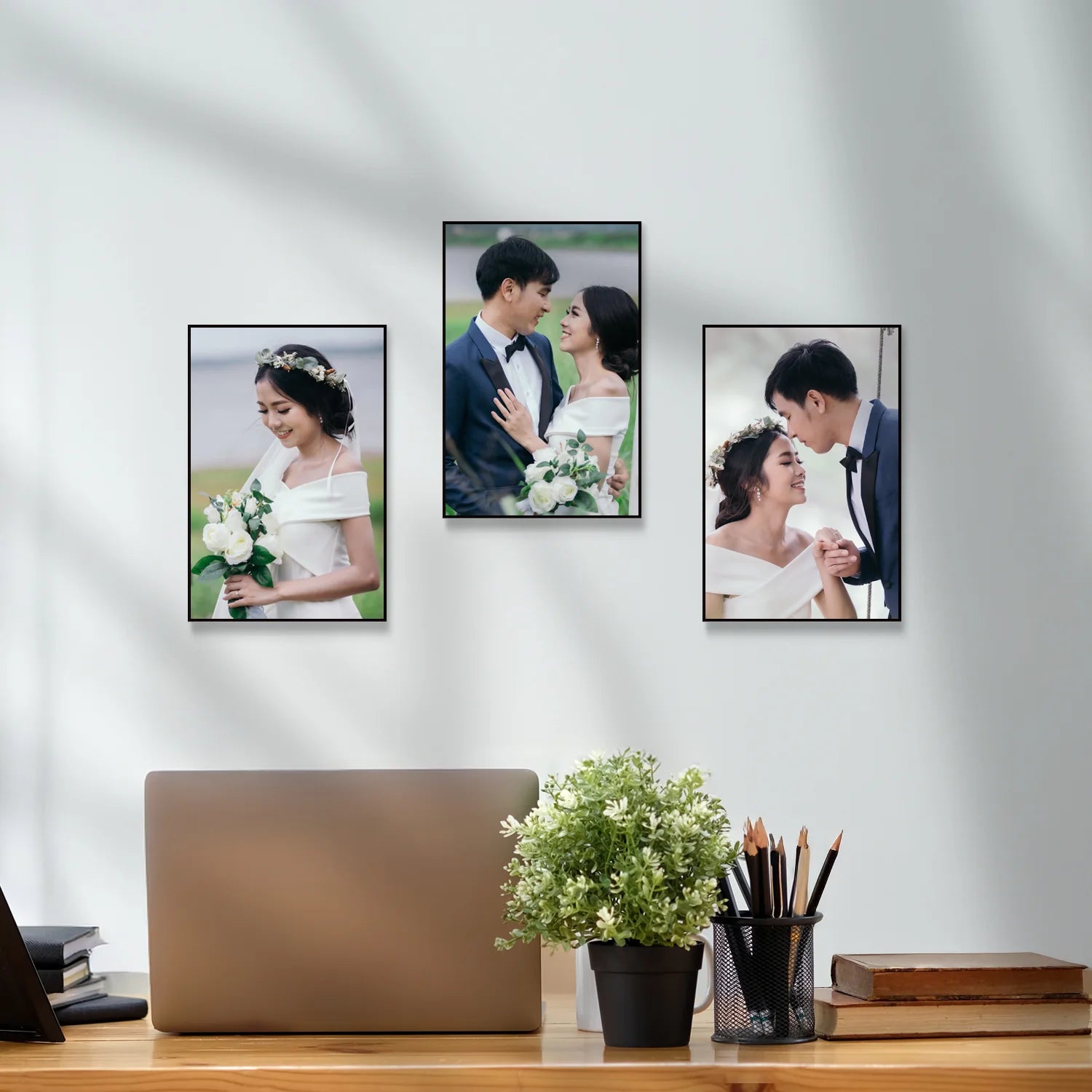 กรอบลอย 10x15 นิ้ว เซต 3 ชิ้น (แนวตั้ง)