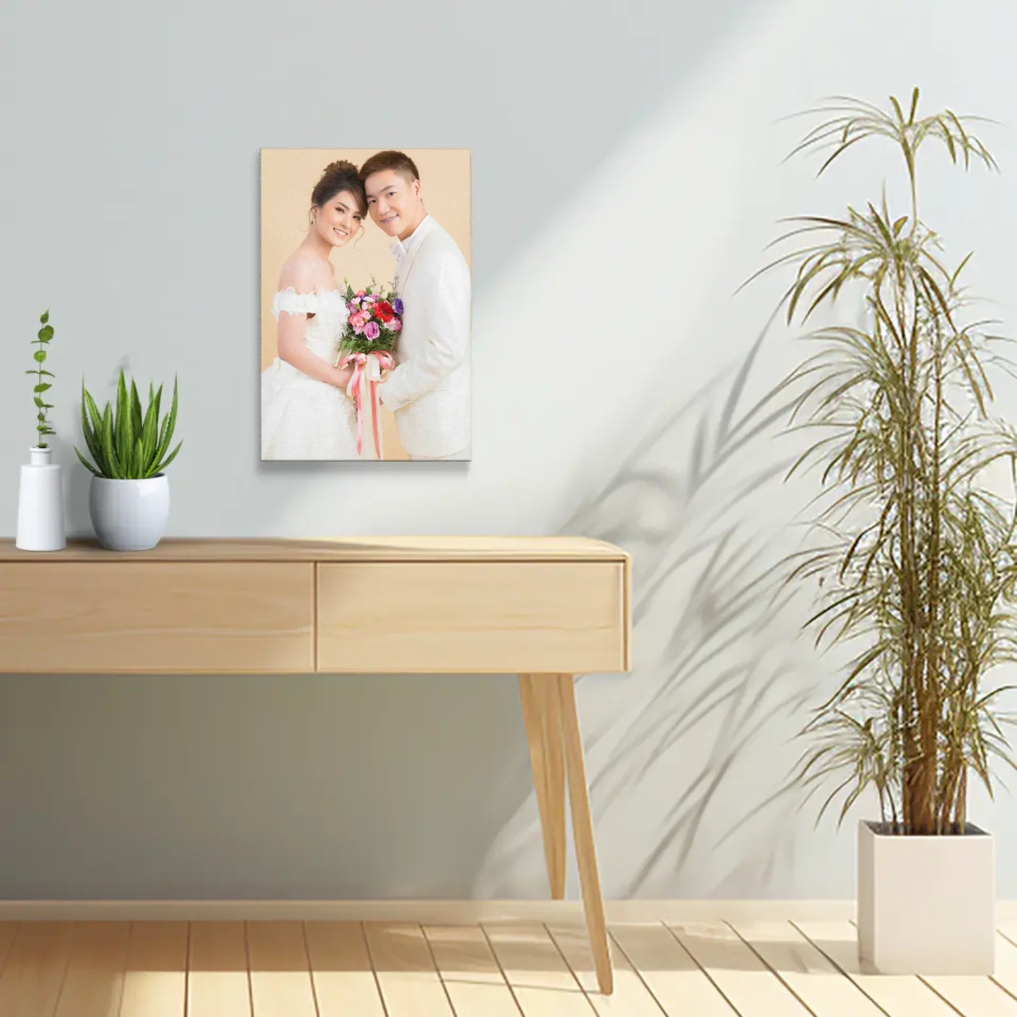 ภาพพิมพ์แคนวาส แขวนอยู่ในบ้าน