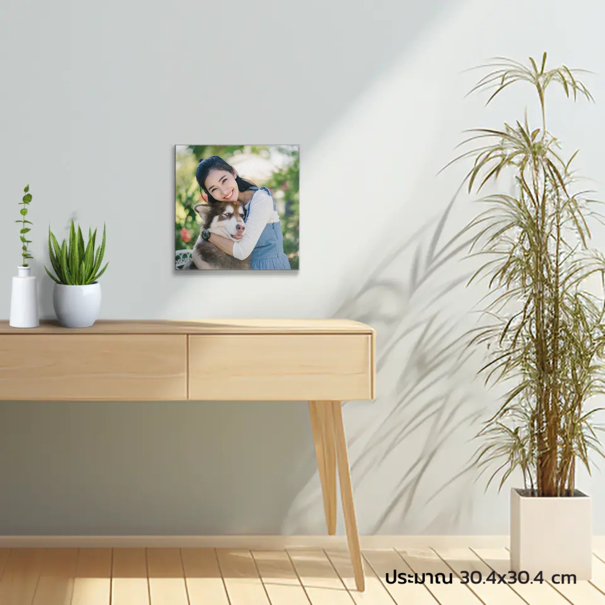 ภาพพิมพ์แคนวาส แขวนอยู่ในบ้าน