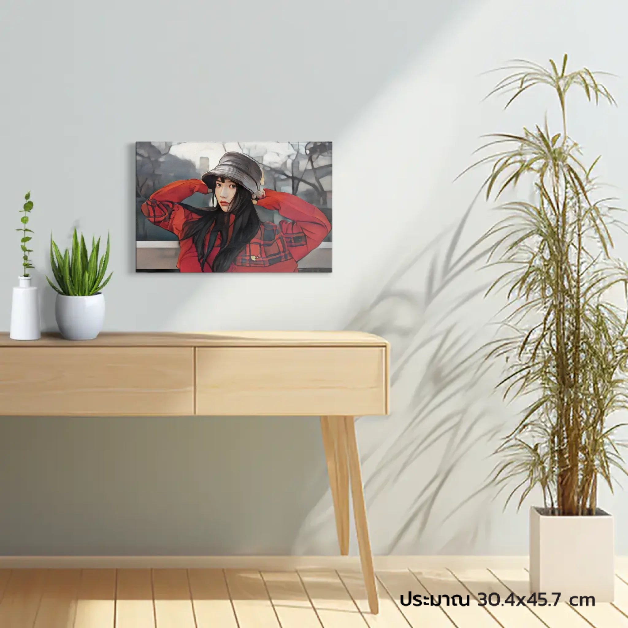 ภาพพิมพ์แคนวาส แขวนอยู่ในบ้าน