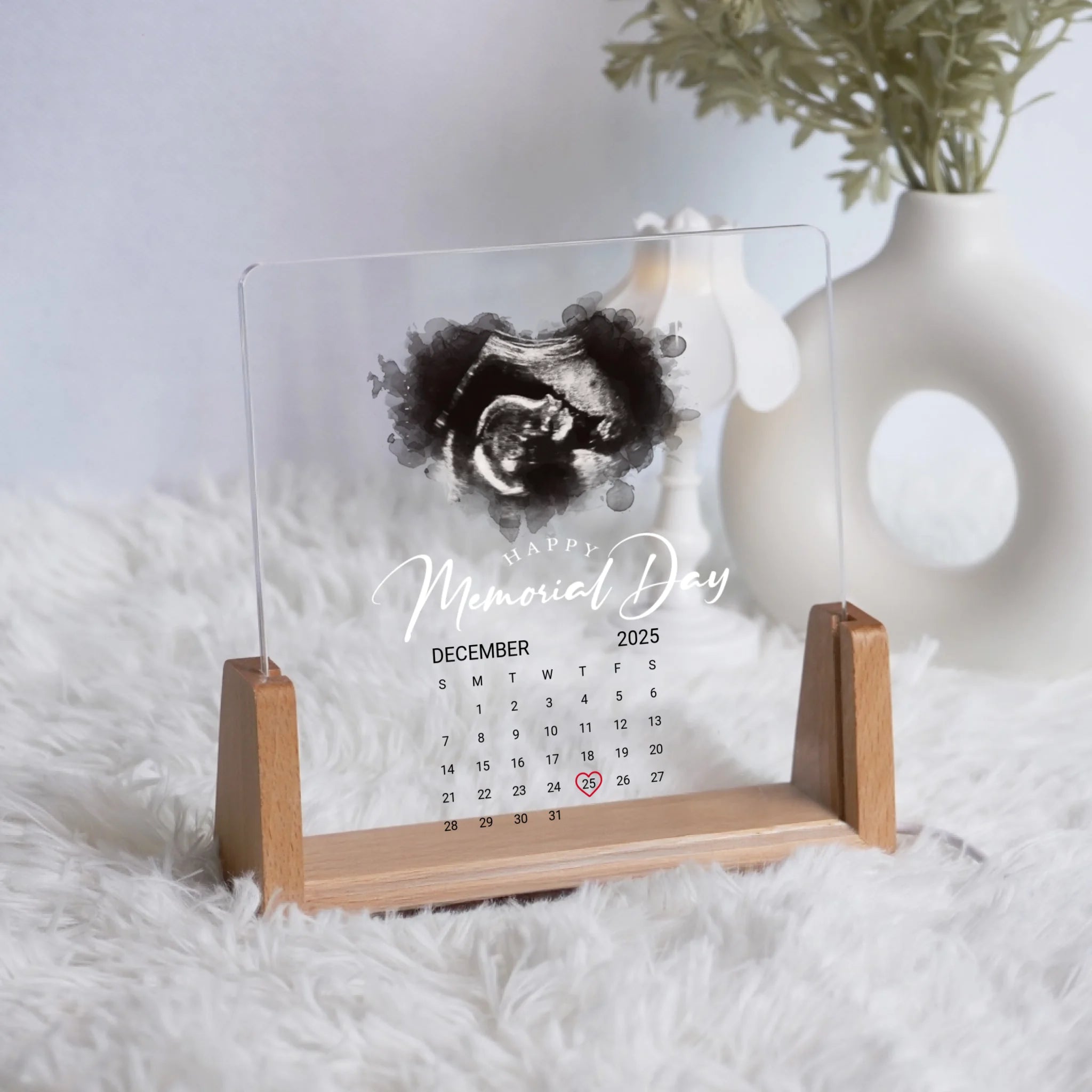 โคมไฟอะคริลิก พิมพ์ UV คุณภาพสูง พร้อมฐานตั้งและไฟ LED