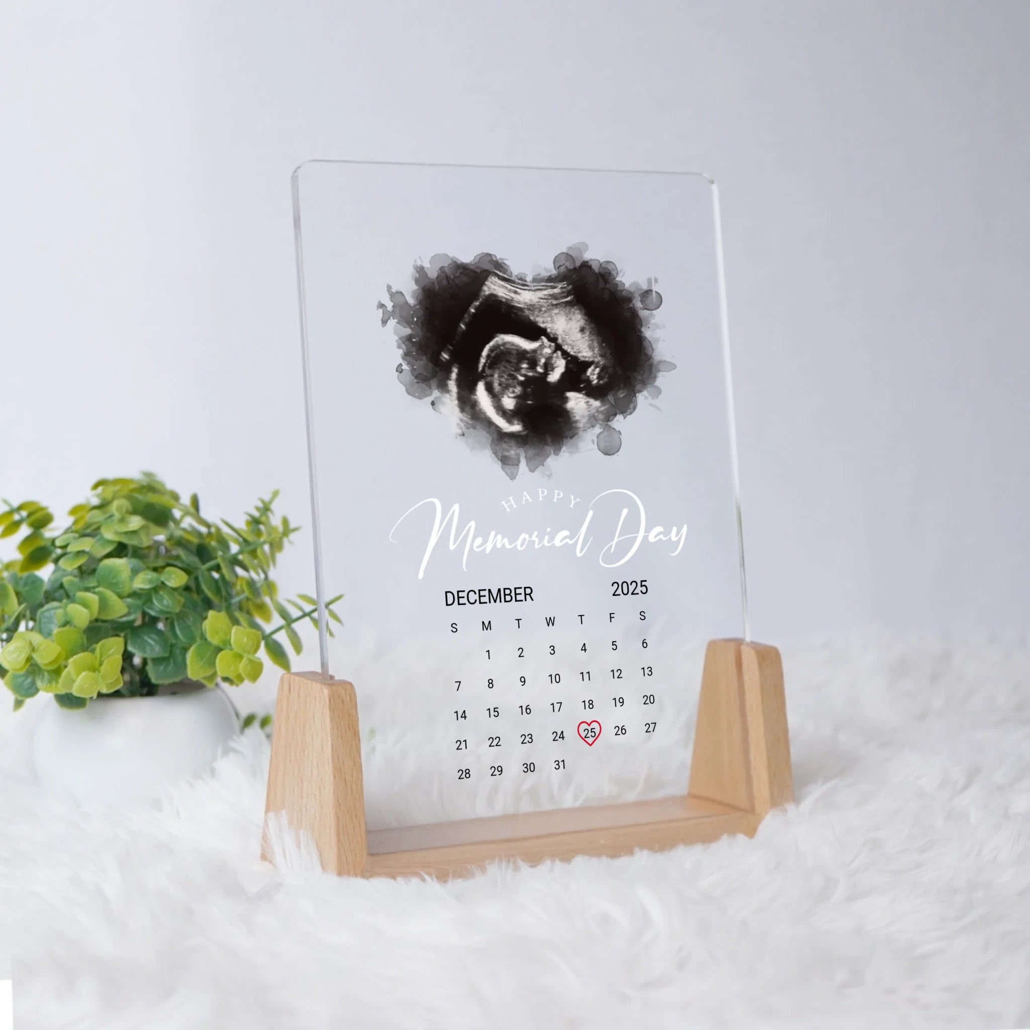 โคมไฟอะคริลิก พิมพ์ UV คุณภาพสูง พร้อมฐานตั้งและไฟ LED