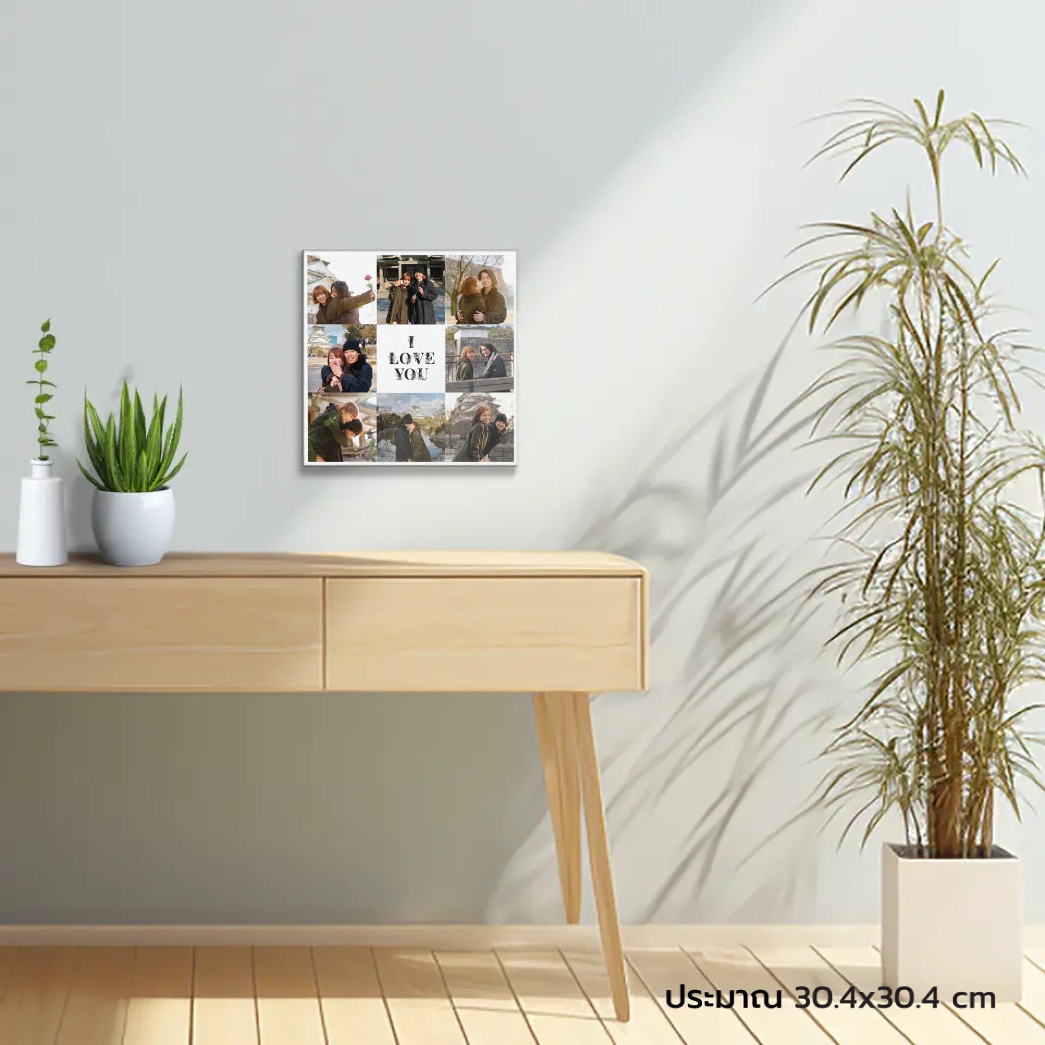 ภาพพิมพ์แคนวาส แขวนอยู่ในบ้าน