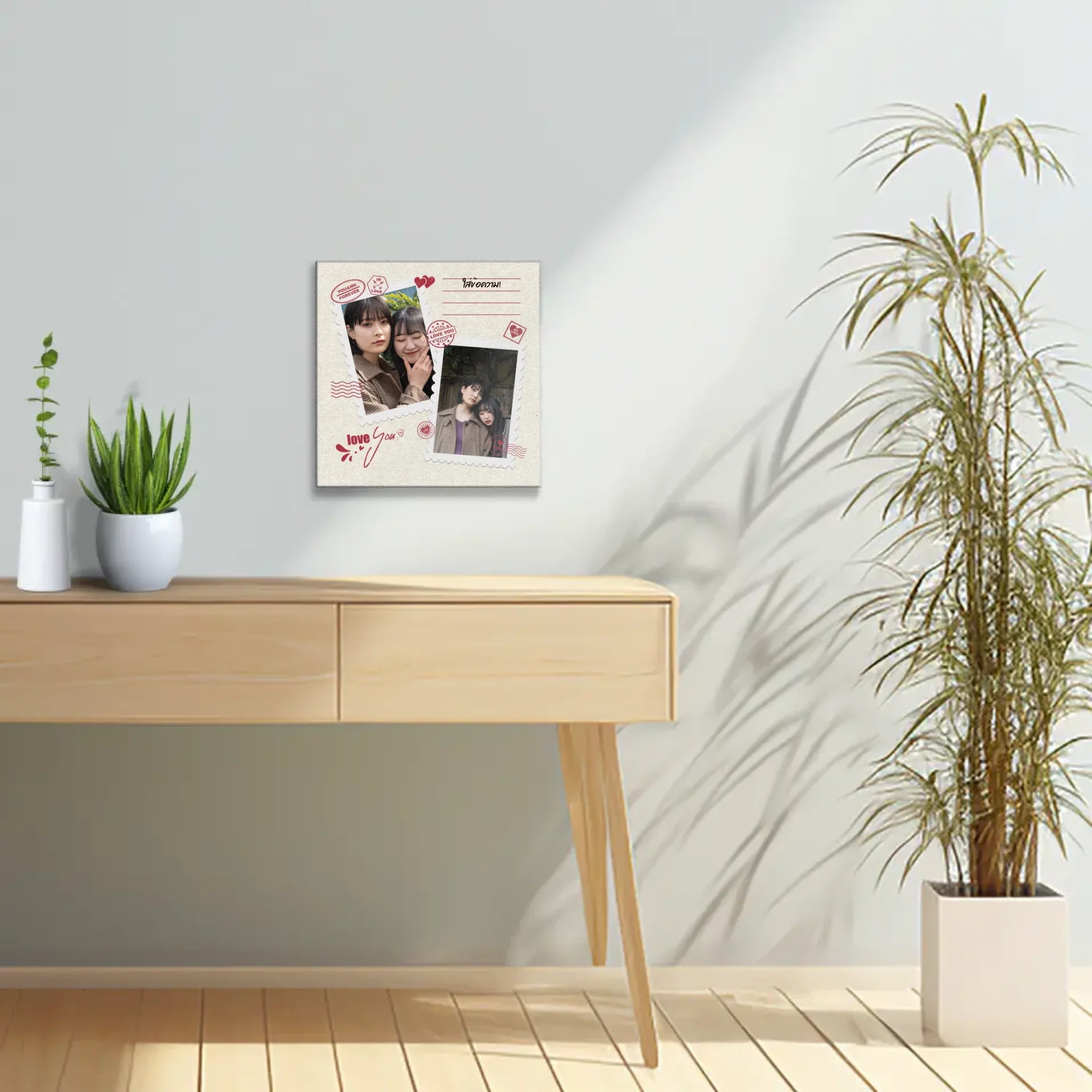 ภาพพิมพ์แคนวาส แขวนอยู่ในบ้าน