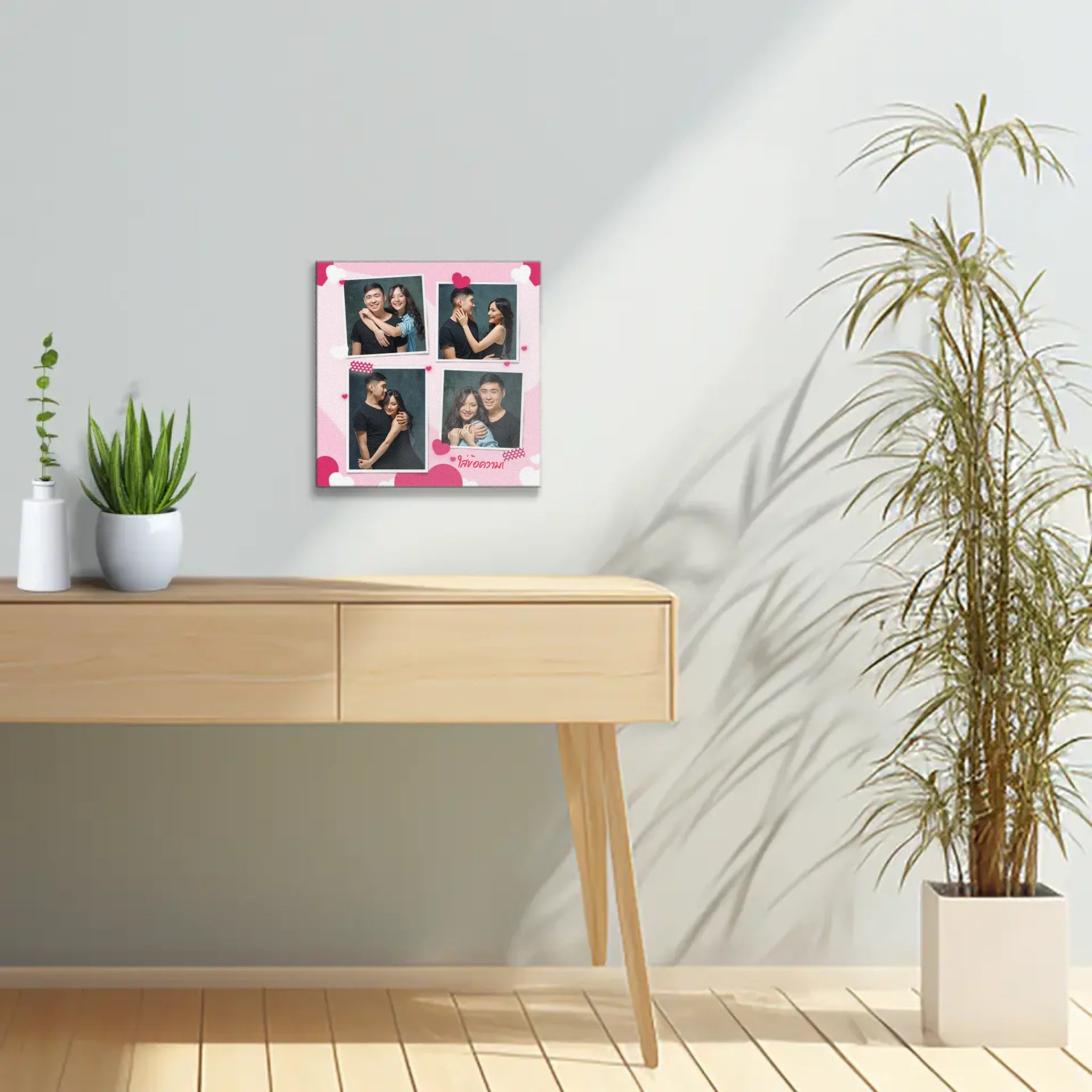 ภาพพิมพ์แคนวาส แขวนอยู่ในบ้าน