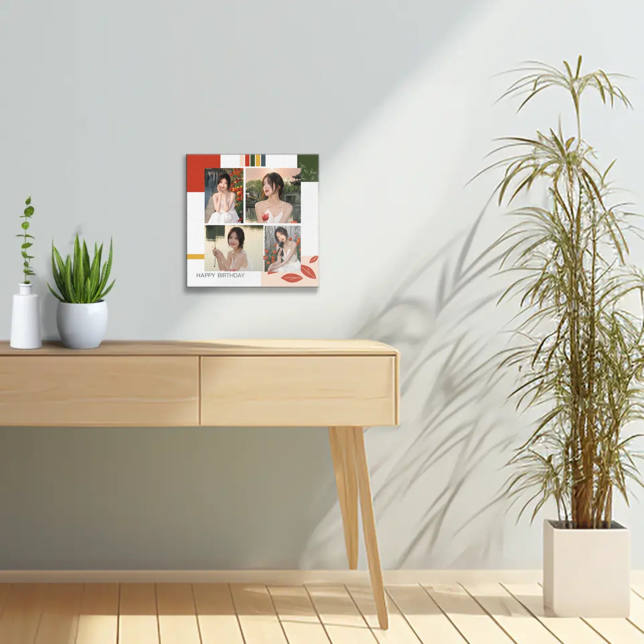 ภาพพิมพ์แคนวาส แขวนอยู่ในบ้าน