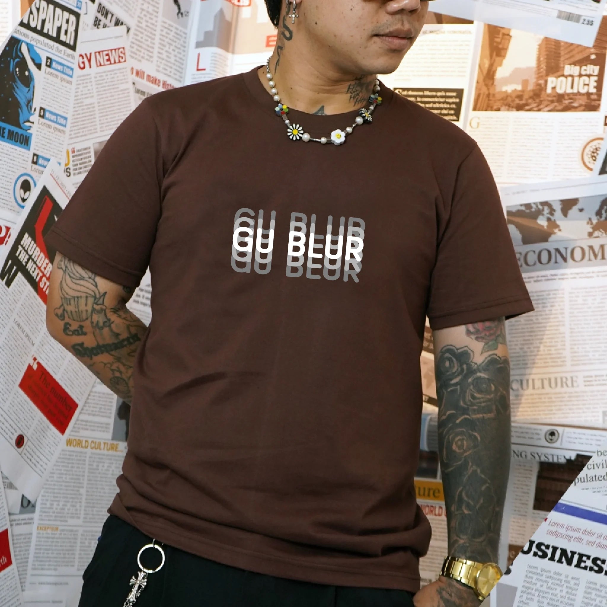 T-Shirt Gu Blur - P2