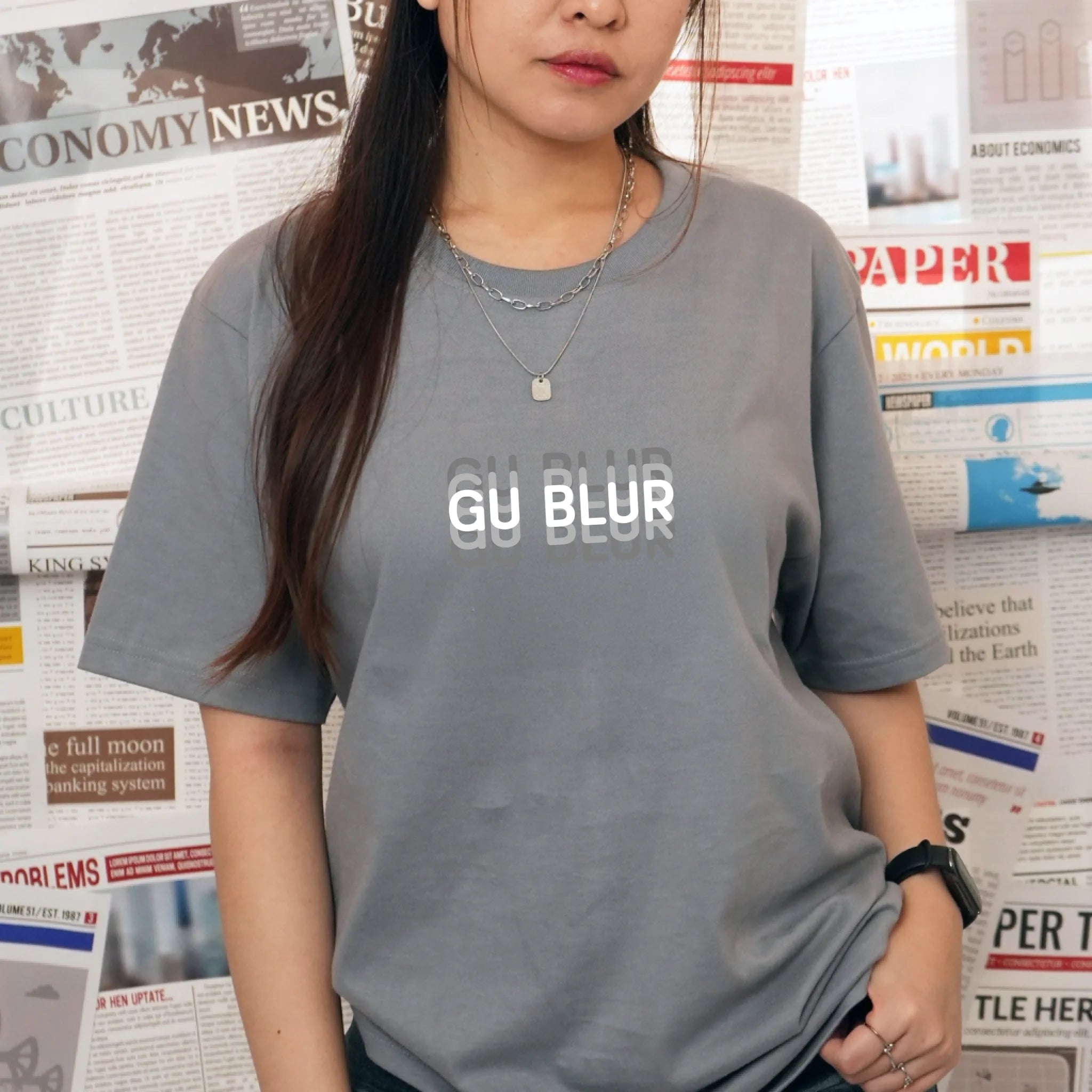 T-Shirt Gu Blur - P3