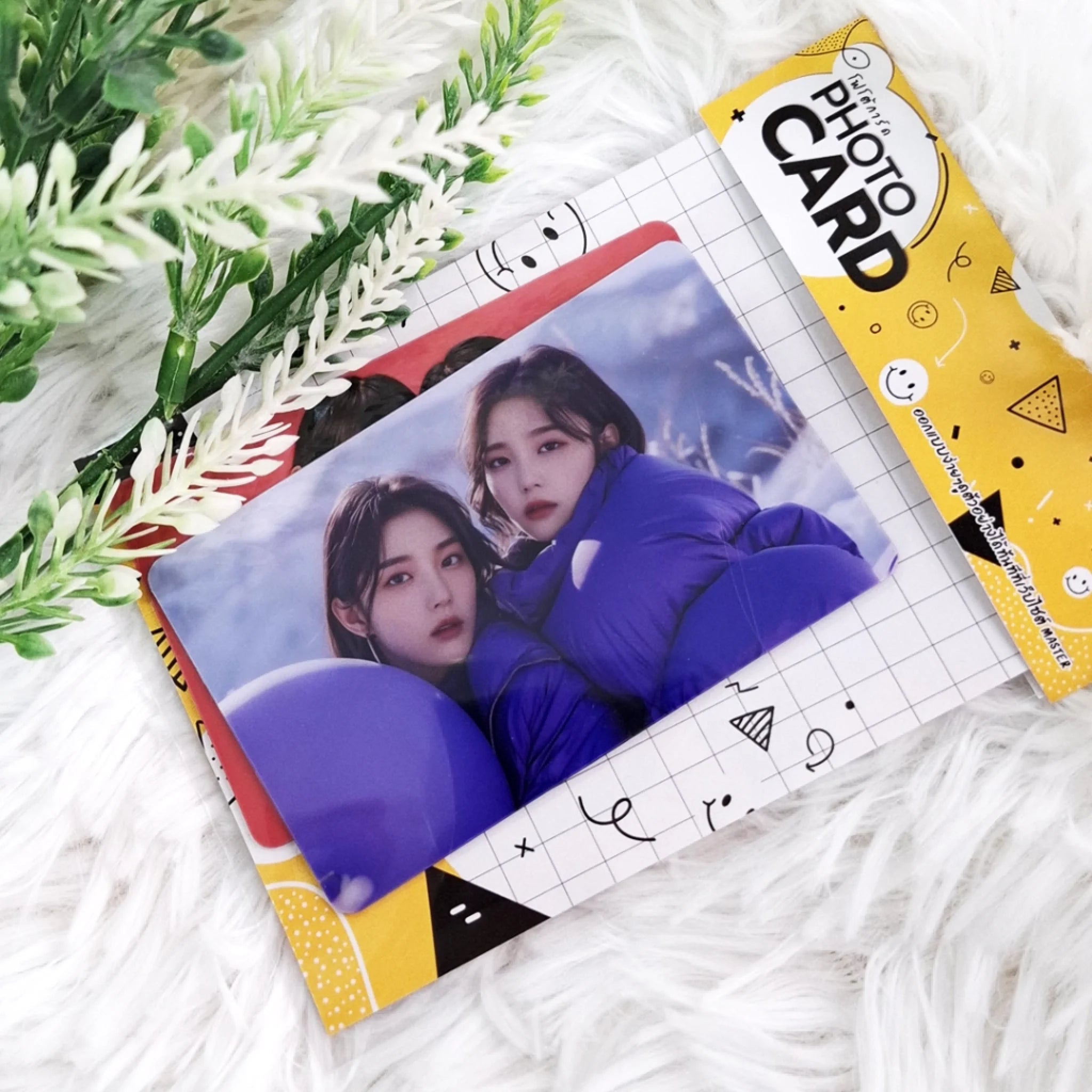 Photocard PVC บัตรแข็ง พิมพ์ 2 หน้าสีสวย คมชัด เก็บรักษาได้นาน