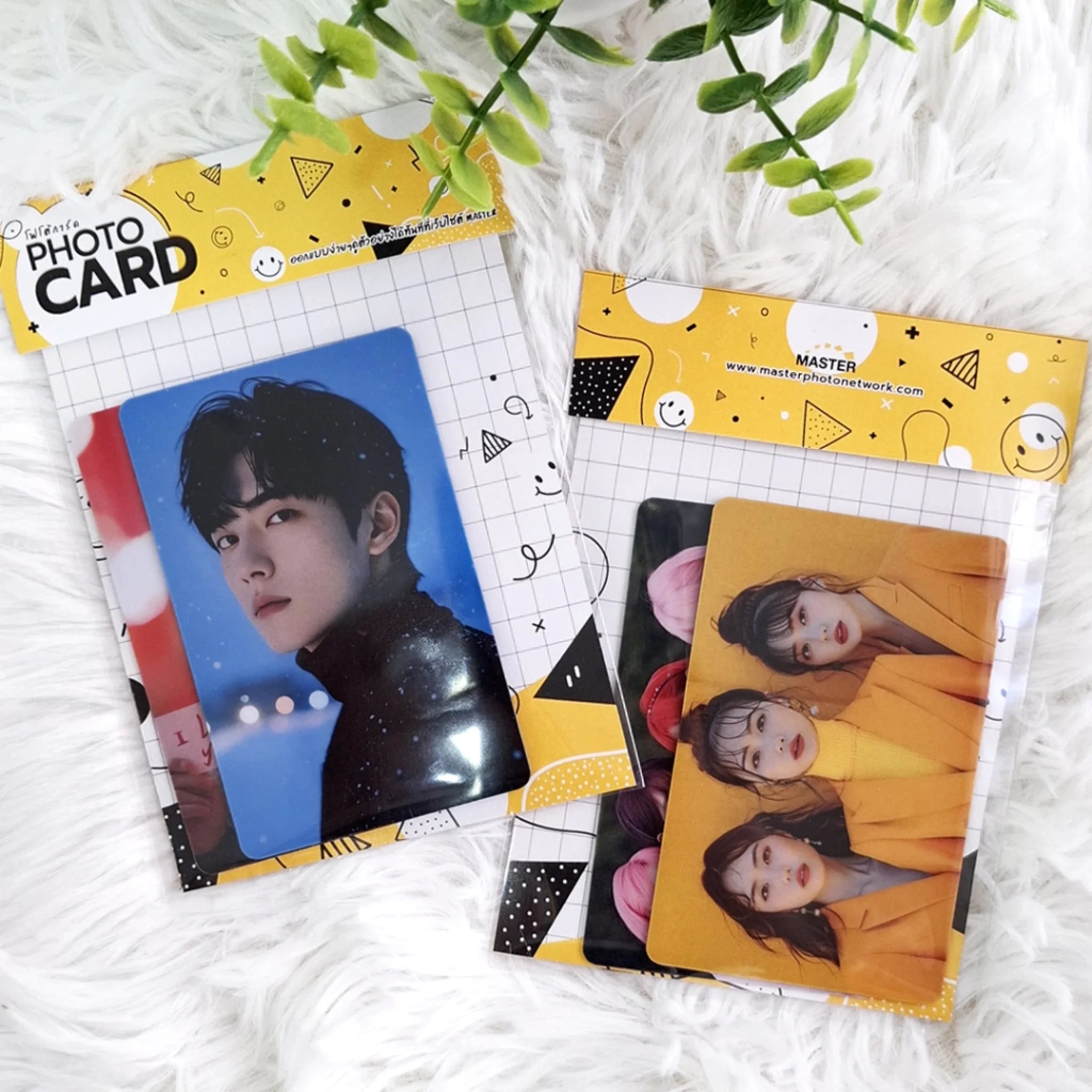 Photocard PVC บัตรแข็ง พิมพ์ 2 หน้าสีสวย คมชัด เก็บรักษาได้นาน