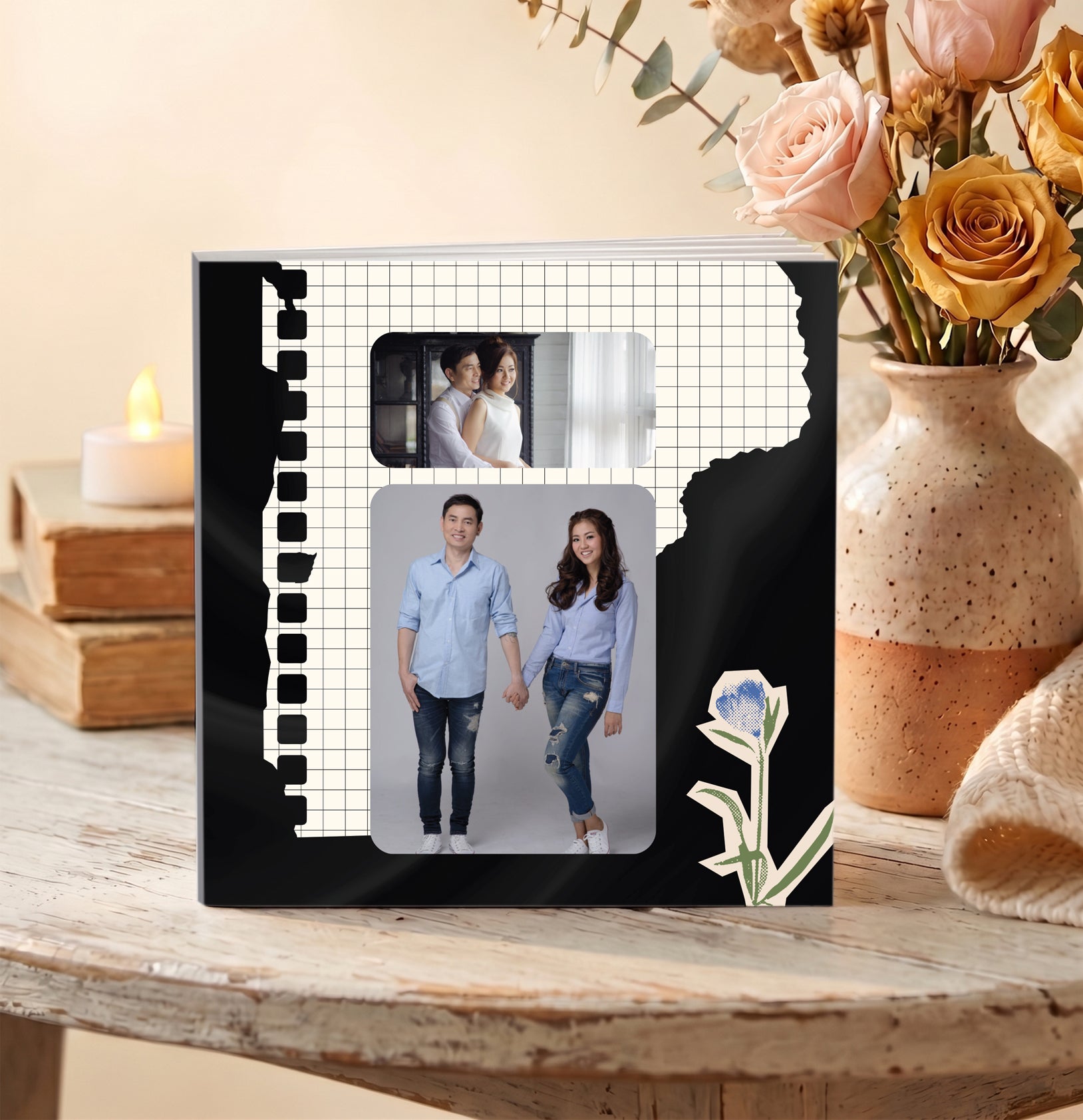 Instabook - Black Simple